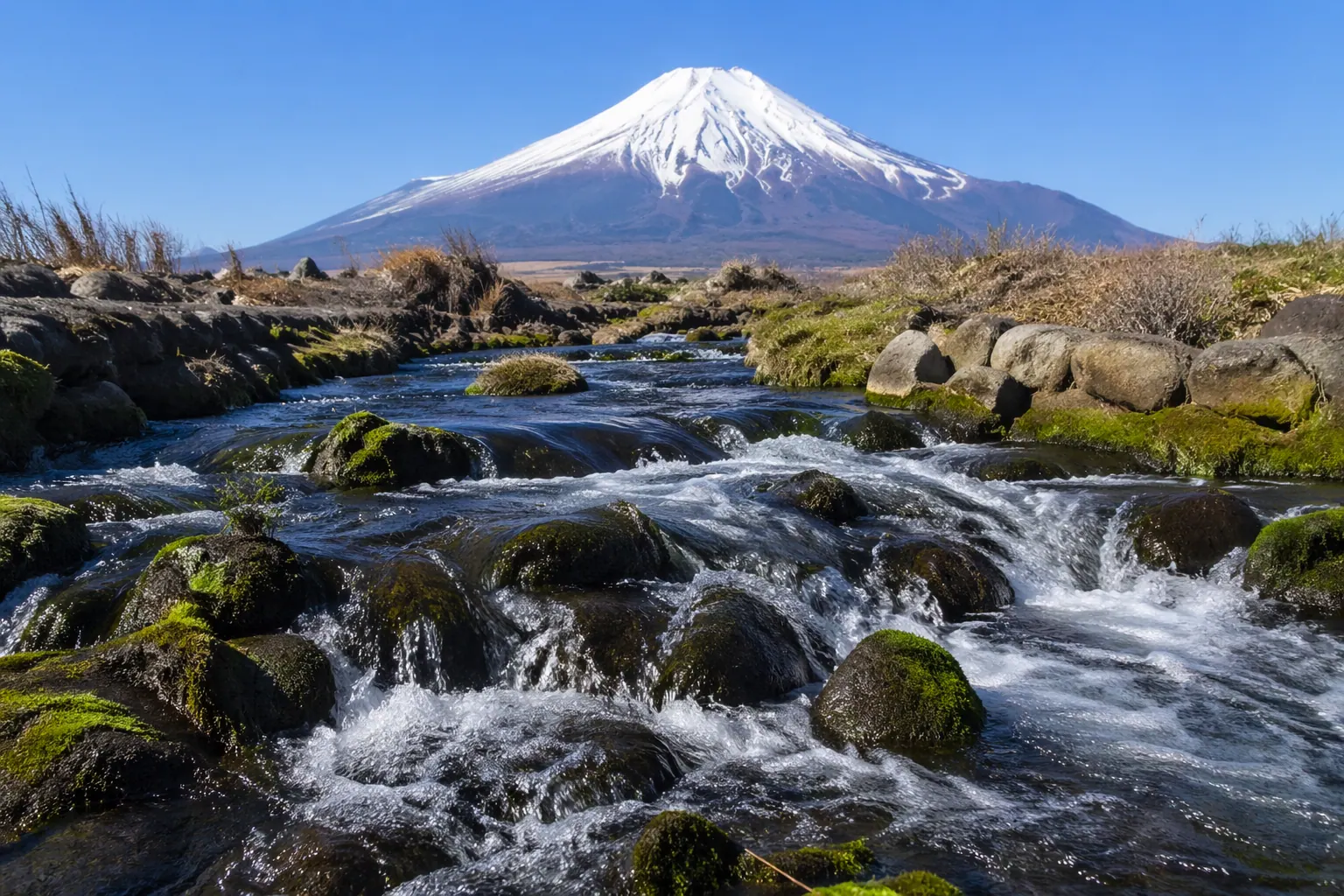Pure water from Mt. Fuji